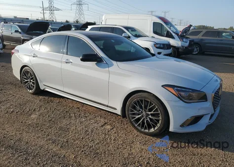 2019 Genesis G80 Base из США, поврежденный, VIN KMTFN4JB8KU320599